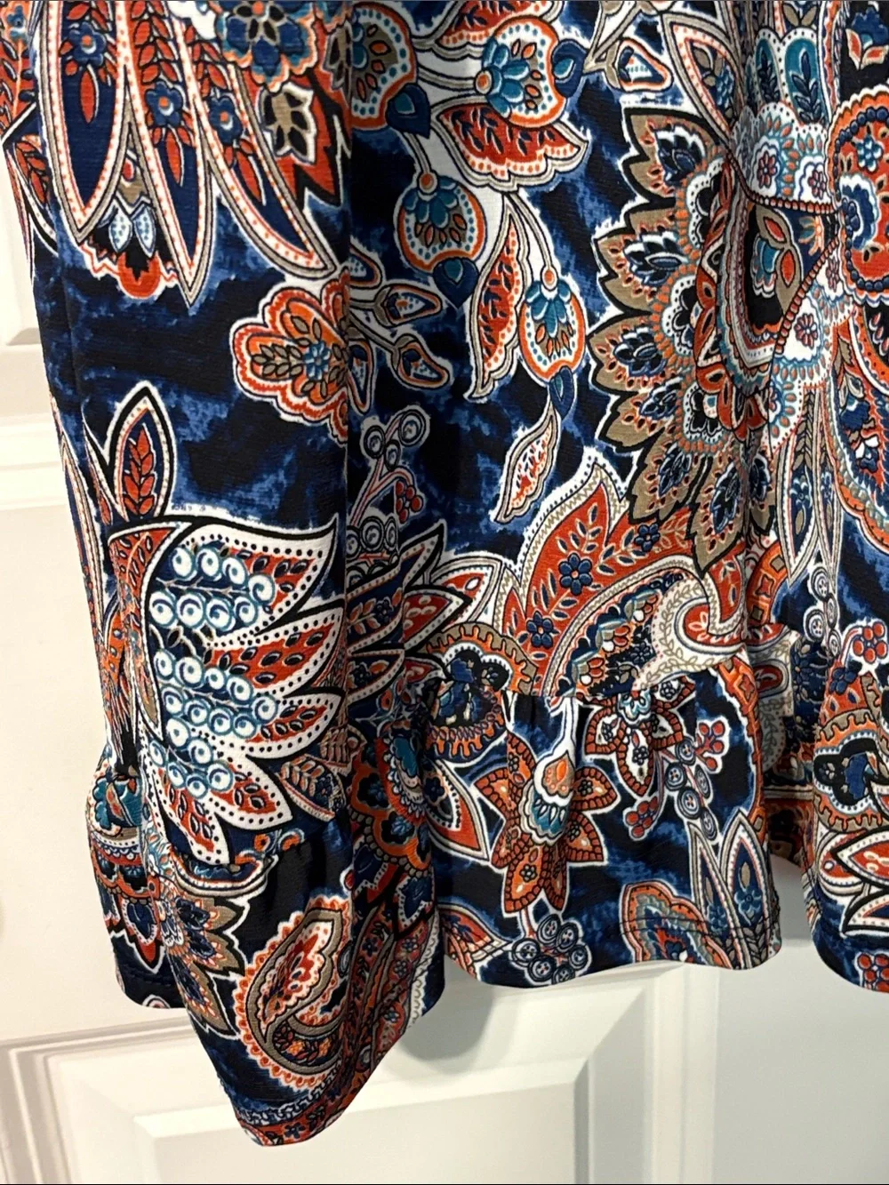 Sew in Love V-neck Paisley Dress Small - Picture 11 of 12